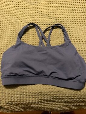 lululemon athletica Cross-Back Sports Bra - Navy Blue